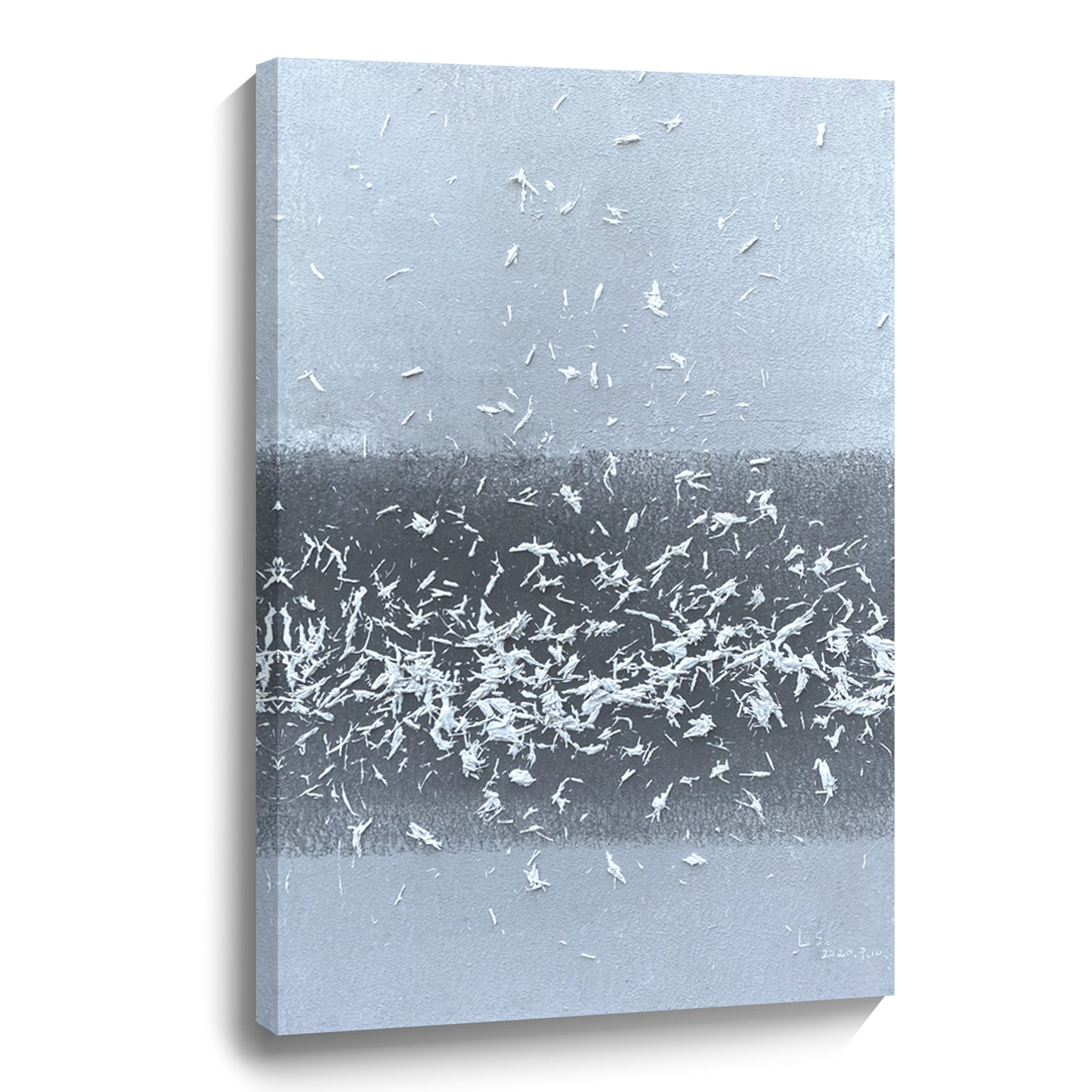 Modern abstract wall art, hand-painted oil painting