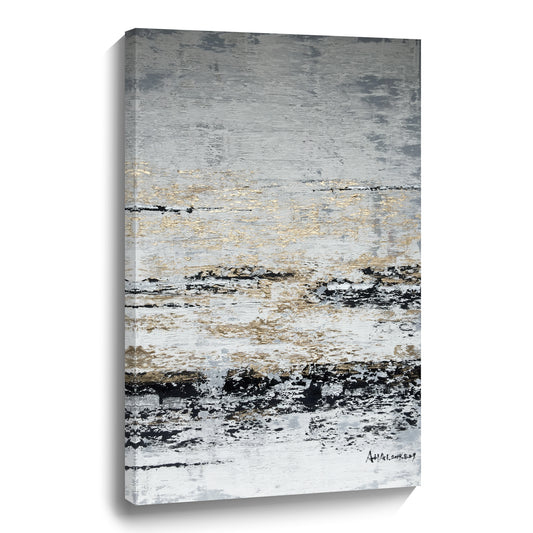 Modern abstract wall art, hand-painted oil painting