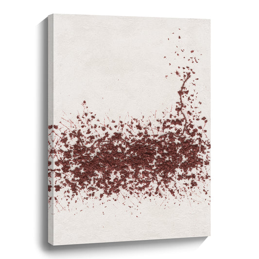 Modern minimalist wall art, hand-painted oil painting