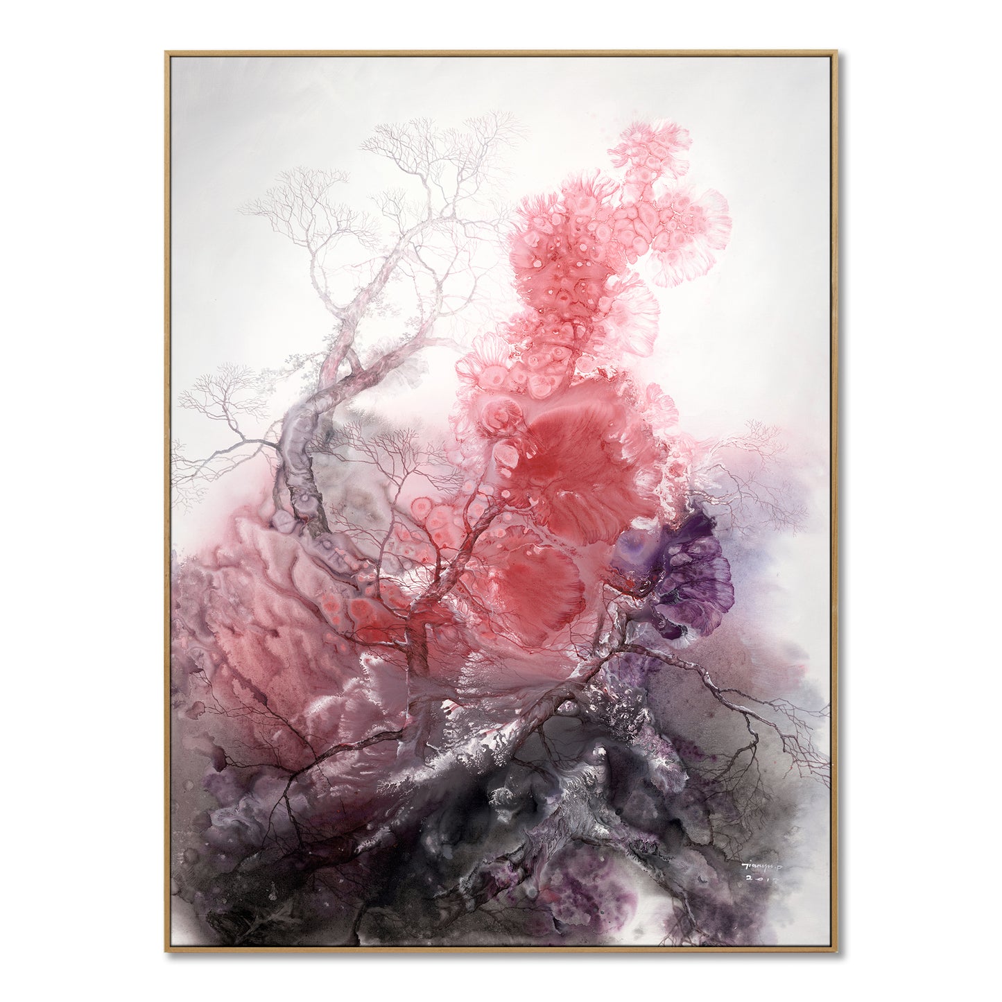 "Raging series1"hand-stretched canvas framed prints