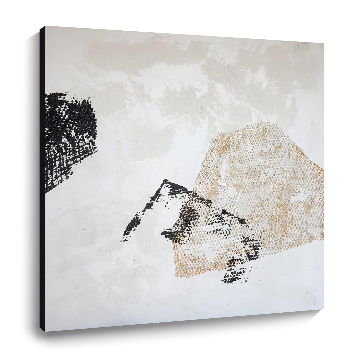 Modern abstract wall art, hand-painted oil painting
