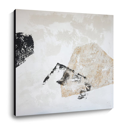 Modern abstract wall art, hand-painted oil painting