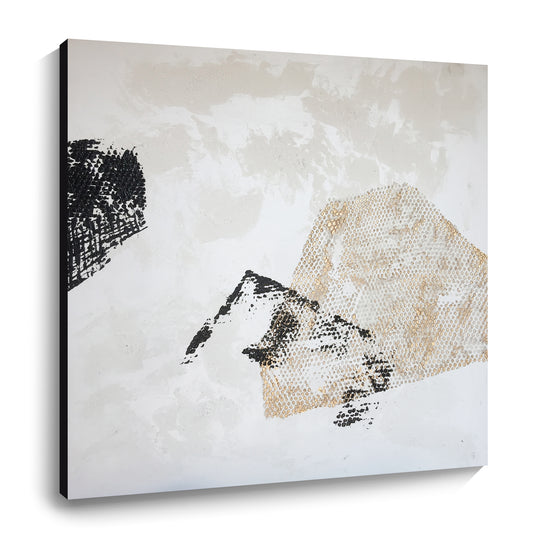 Modern abstract wall art, hand-painted oil painting