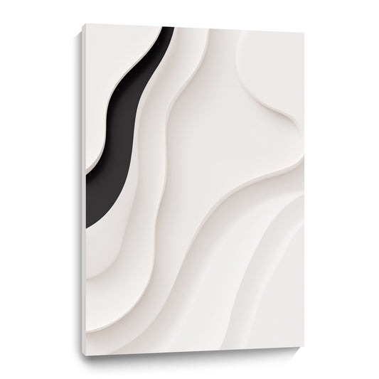 Beige and black Wall Sculptures, 3D Wood Wall Art, Minimalist Wall Hanging Home Decor