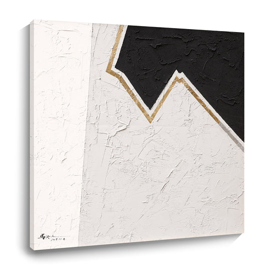 Modern abstract wall art, hand-painted oil painting