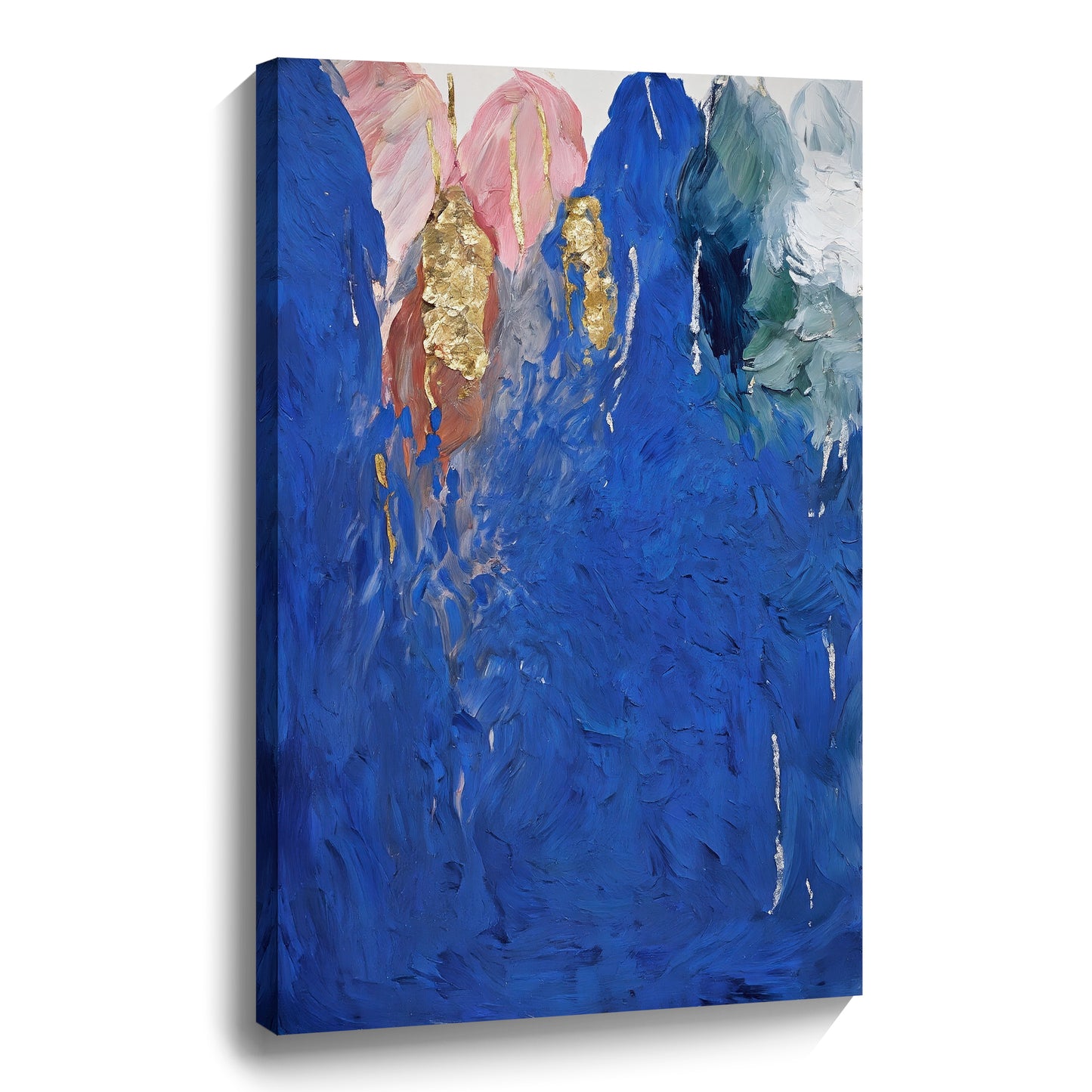 Modern abstract wall art, hand-painted oil painting