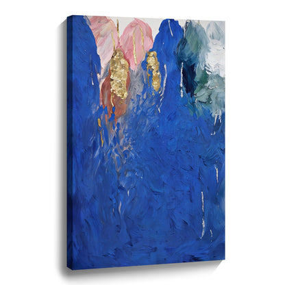 Modern abstract wall art, hand-painted oil painting