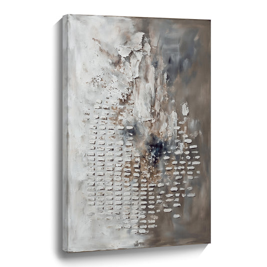 Modern abstract wall art, hand-painted oil painting