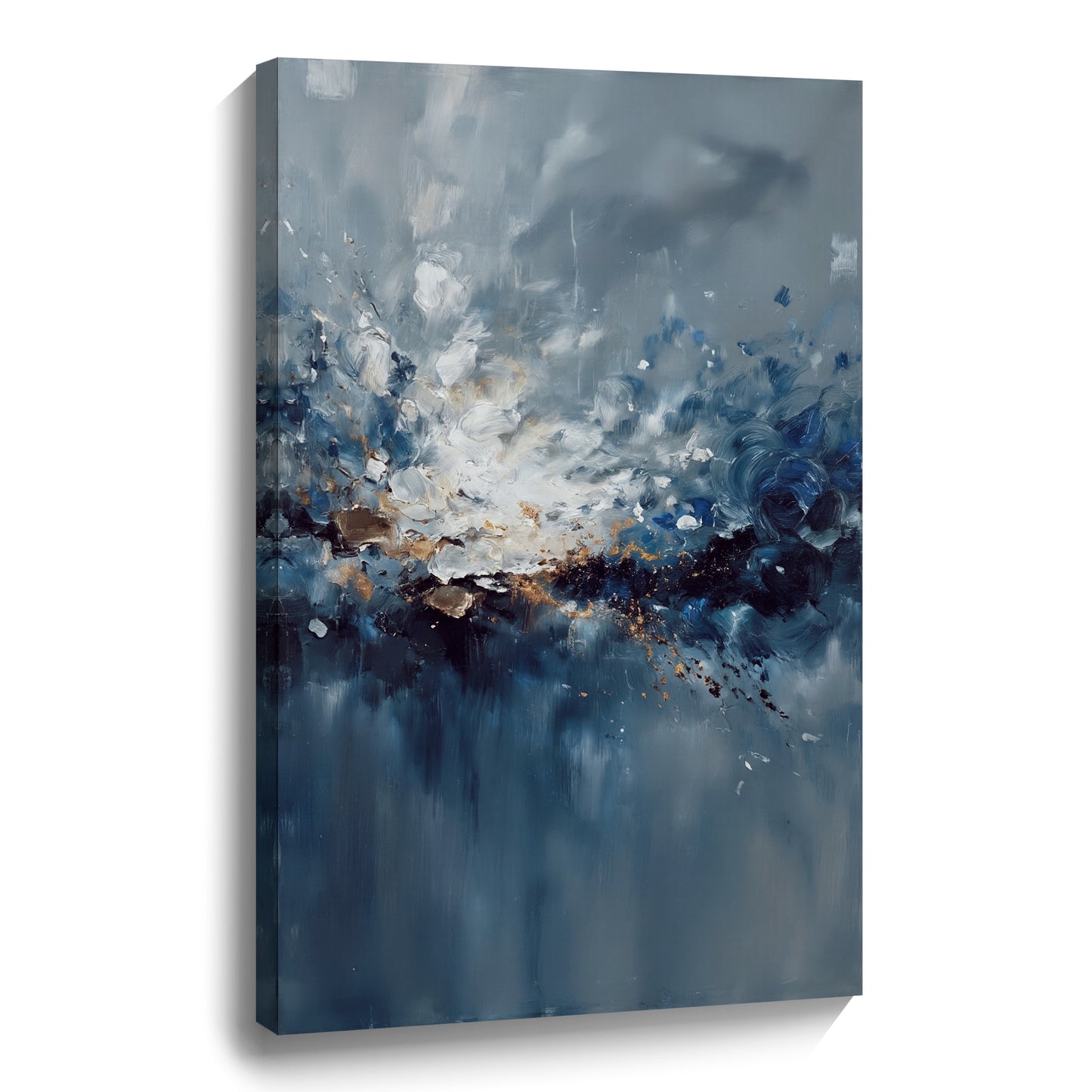 Modern abstract wall art, hand-painted oil painting