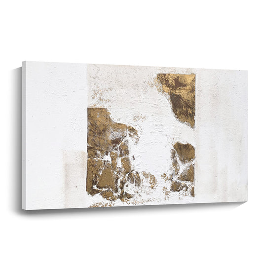 Banner modern abstract wall art, hand-painted oil painting