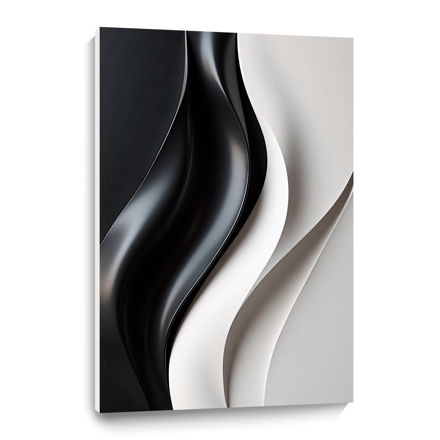 Beige and black Wall Sculptures, 3D Wood Wall Art, Minimalist Wall Hanging Home Decor