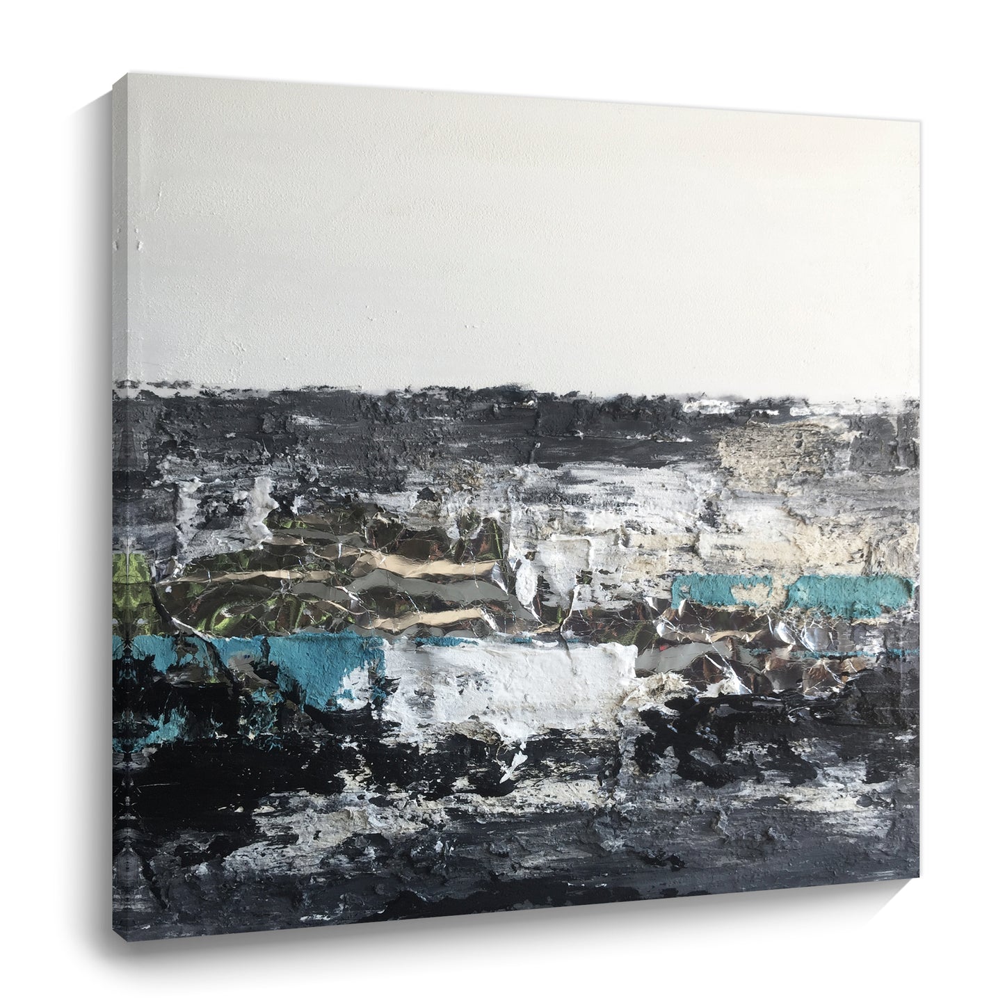 Modern abstract wall art, hand-painted oil painting