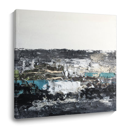 Modern abstract wall art, hand-painted oil painting