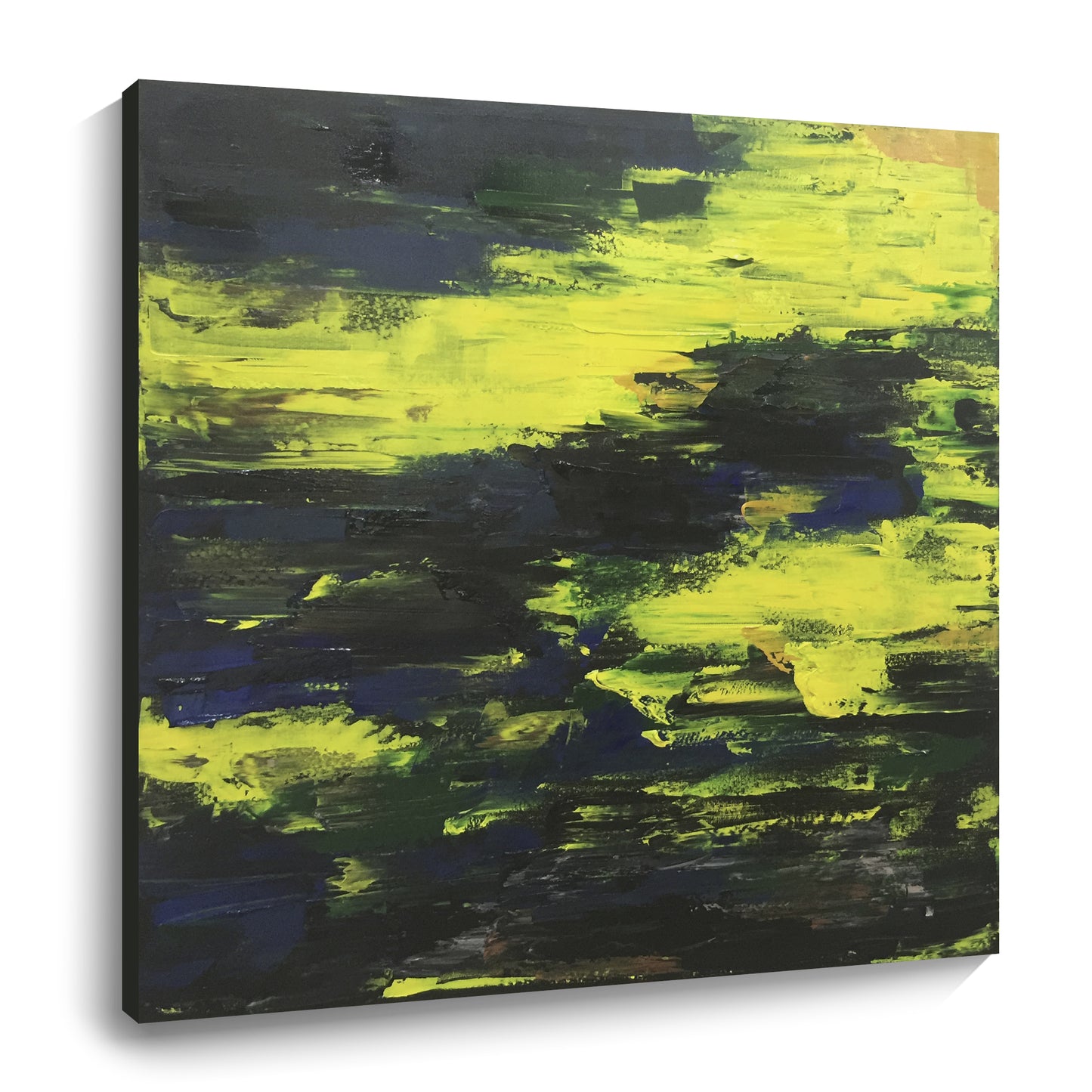 Modern abstract wall art, hand-painted oil painting