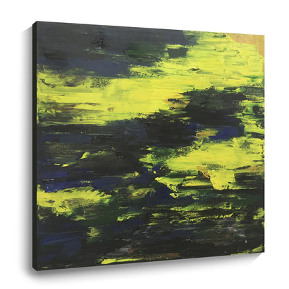 Modern abstract wall art, hand-painted oil painting