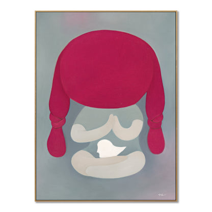 "Red Child"hand-stretched canvas framed prints