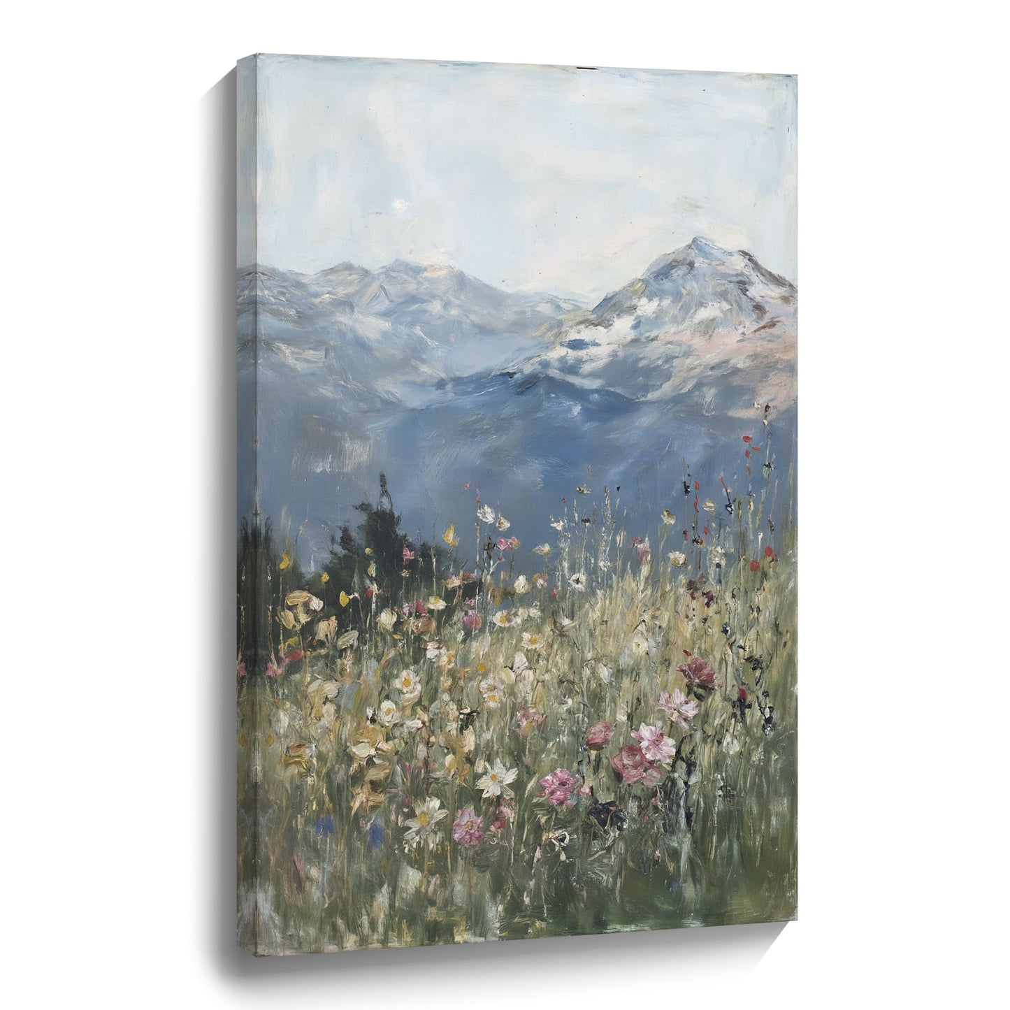 Modern abstract wall art, hand-painted oil painting