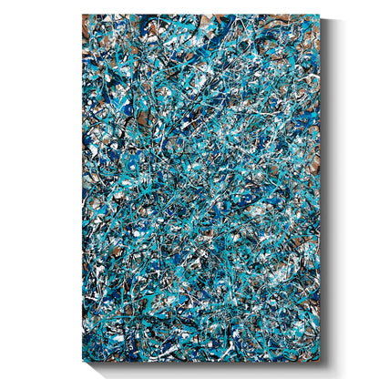 Modern abstract wall art, hand-painted oil painting