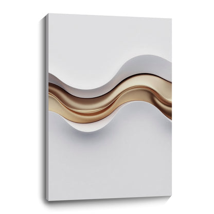 Beige and brown wall sculptures, 3D wooden wall art, simple wall-hung home decoration.