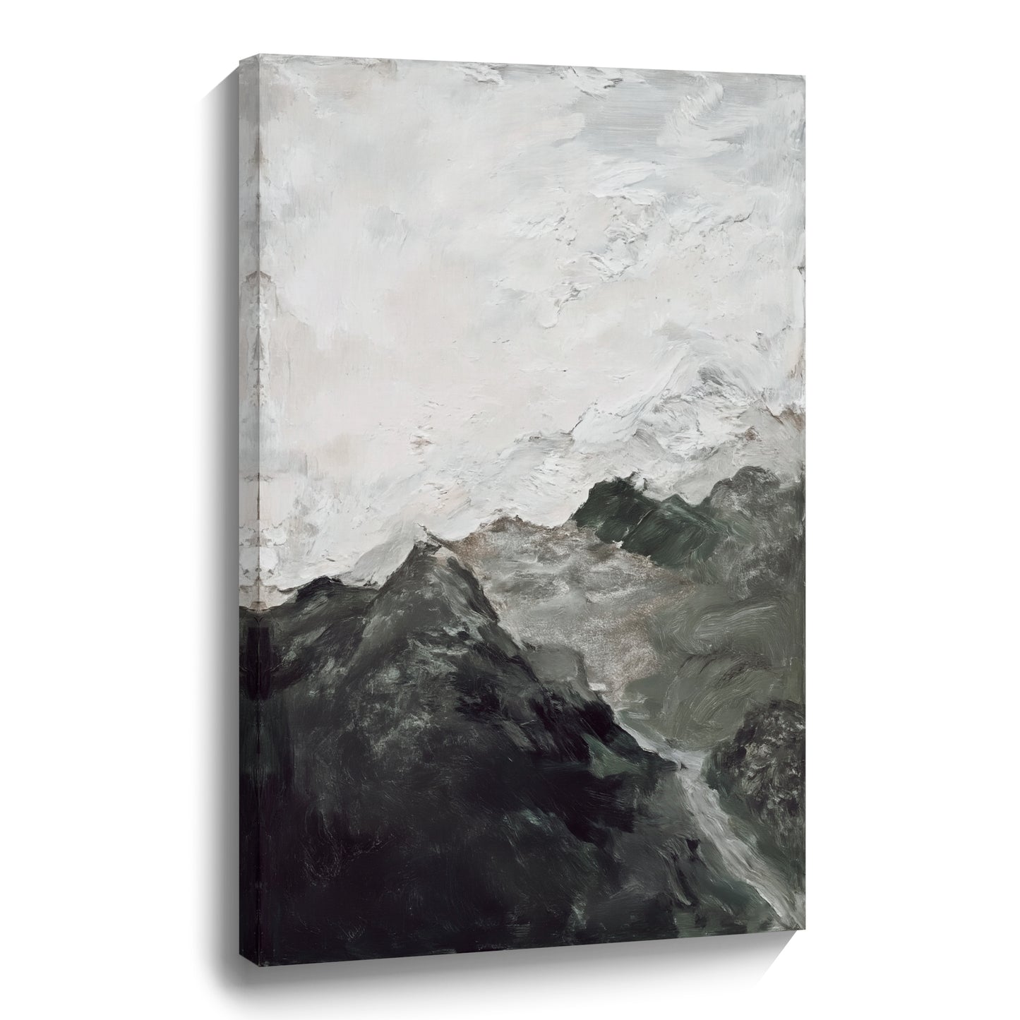 Modern abstract wall art, hand-painted oil painting