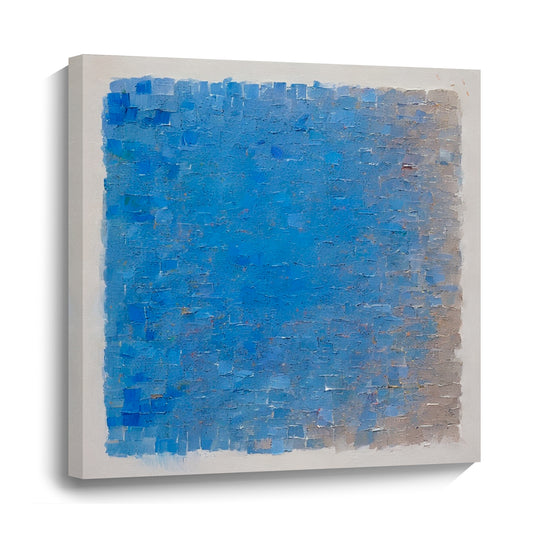 Modern abstract wall art, hand-painted oil painting