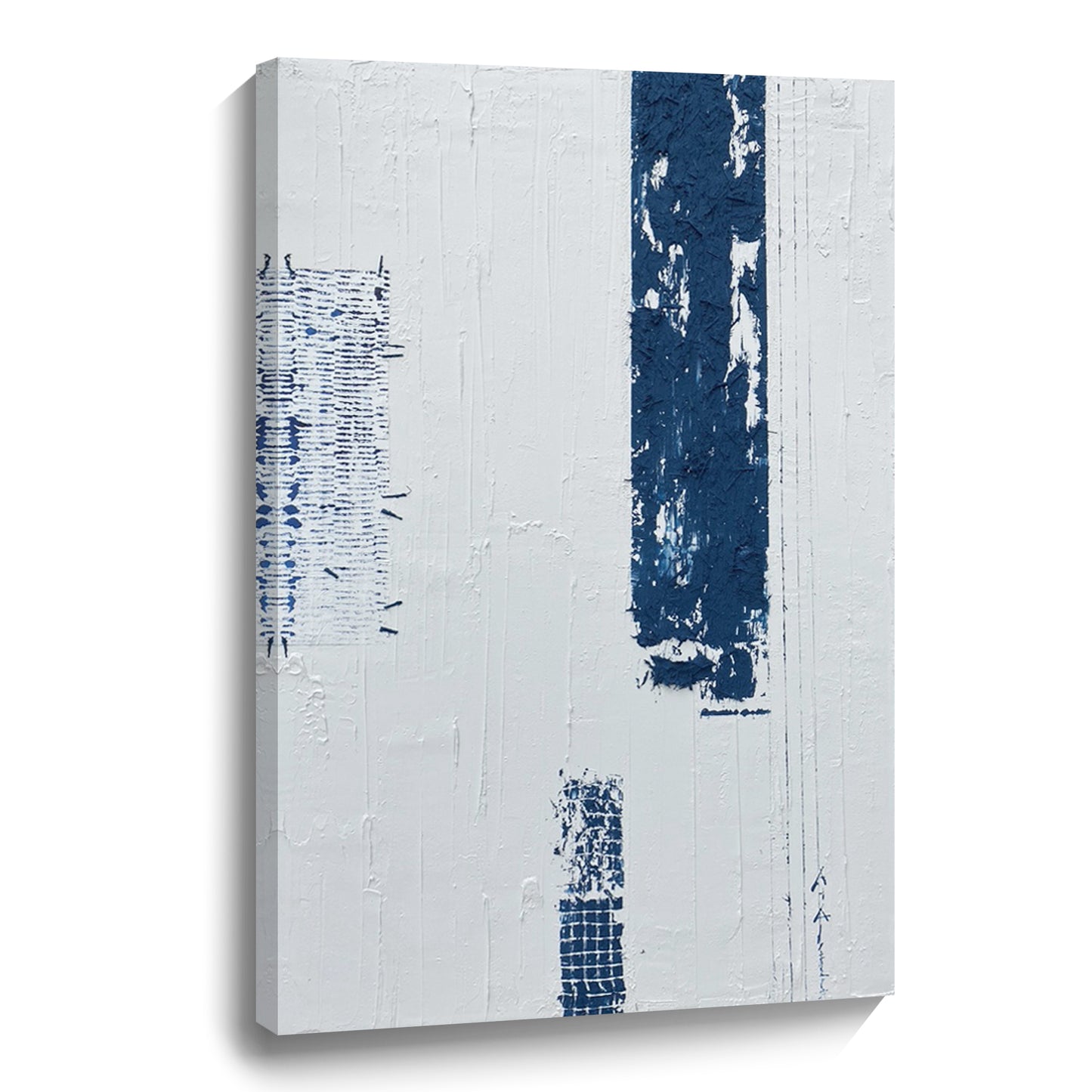 Modern abstract wall art, hand-painted oil painting