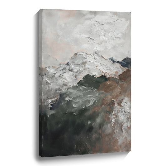 Modern abstract wall art, hand-painted oil painting