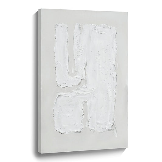 Modern abstract wall art, hand-painted oil painting