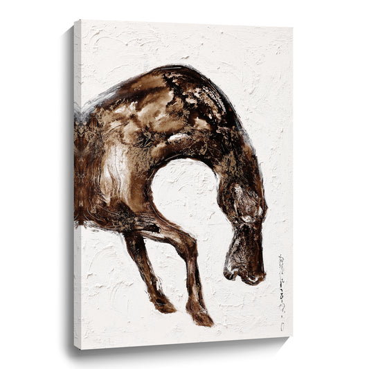 Modern abstract wall art, hand-painted oil painting