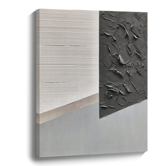 Modern abstract wall art, hand-painted oil painting