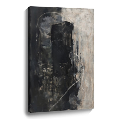 Modern abstract wall art, hand-painted oil painting