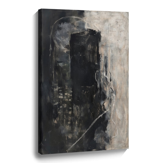 Modern abstract wall art, hand-painted oil painting