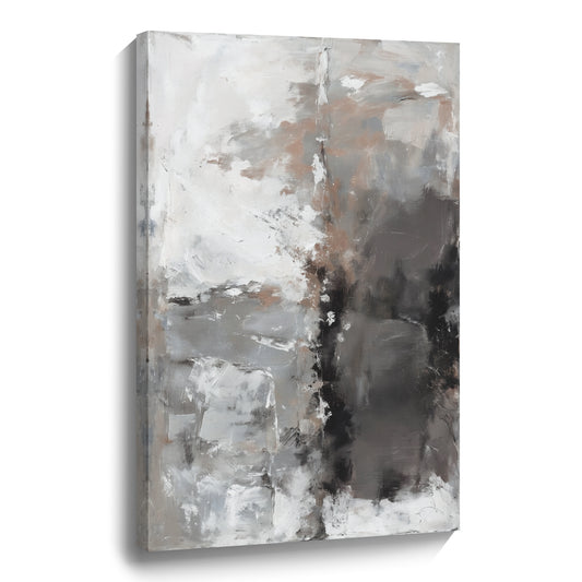 Modern abstract wall art, hand-painted oil painting