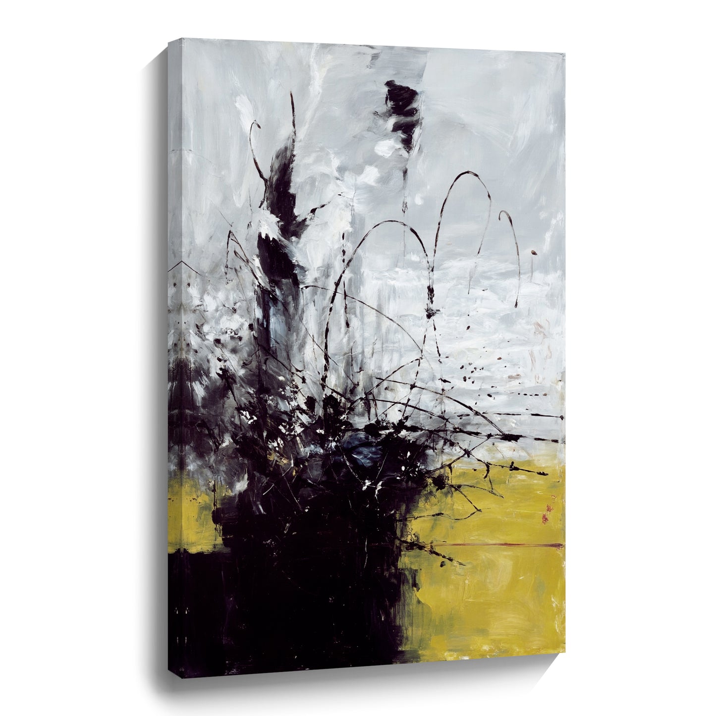 Modern abstract wall art, hand-painted oil painting