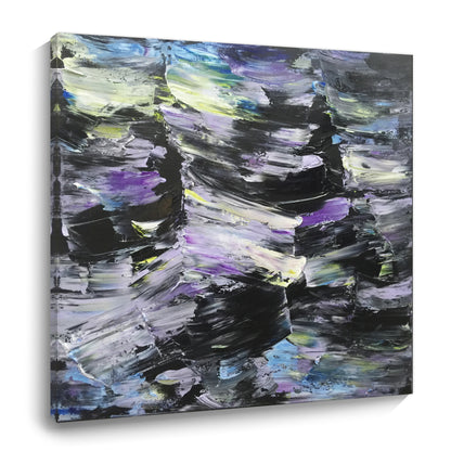 Modern abstract wall art, hand-painted oil painting