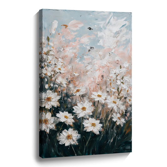 Modern abstract wall art, hand-painted oil painting