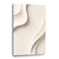 Beige Wall Sculptures, 3D Wood Wall Art, Minimalist Wall Hanging Home Decor