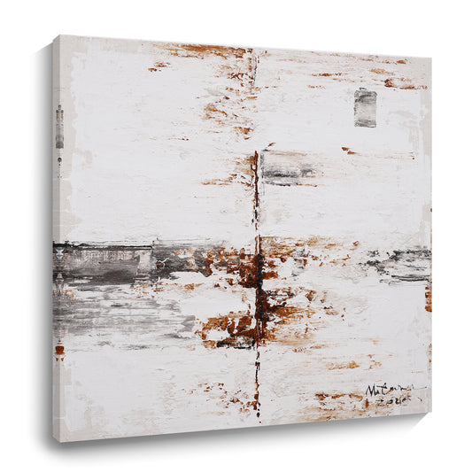 Modern abstract wall art, hand-painted oil painting