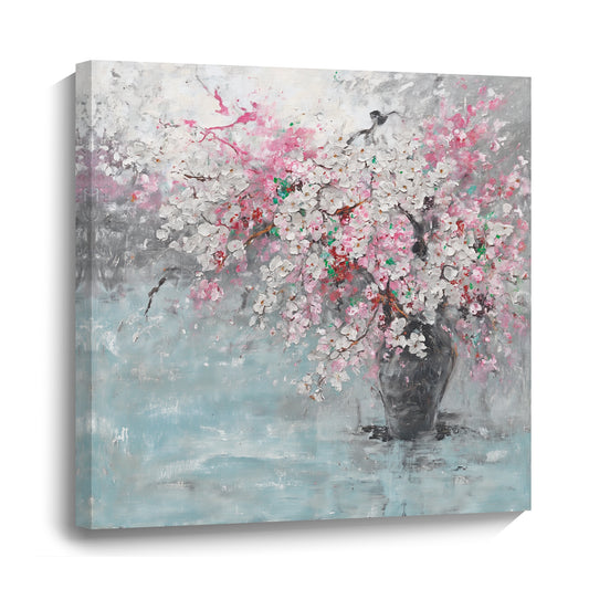 Modern abstract wall art, hand-painted oil painting