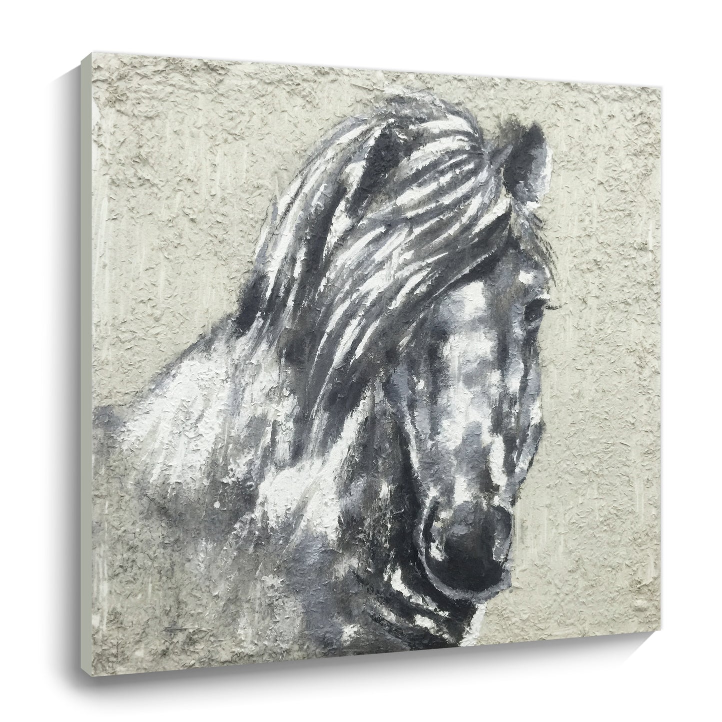 Modern abstract wall art, hand-painted oil painting