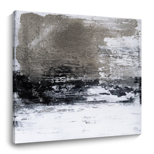 Wabi Sabi minimalist hand-painted oil painting