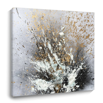 Modern abstract wall art, hand-painted oil painting
