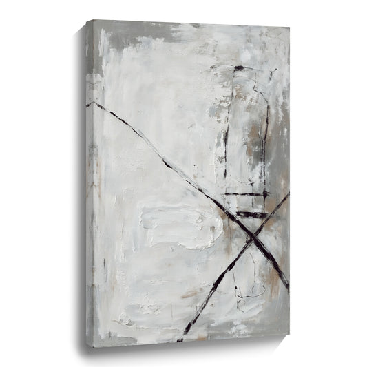 Modern abstract wall art, hand-painted oil painting