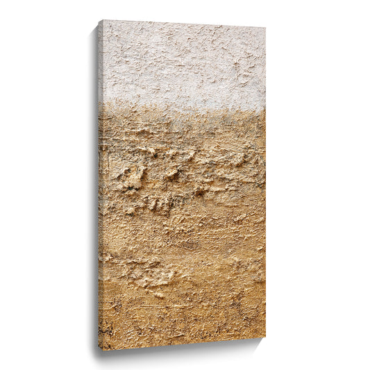 《Golden Sand》Hand drawn oil painting