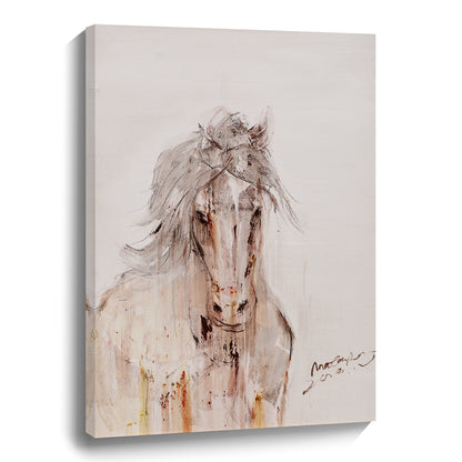 "The Steed 1" Hand painted