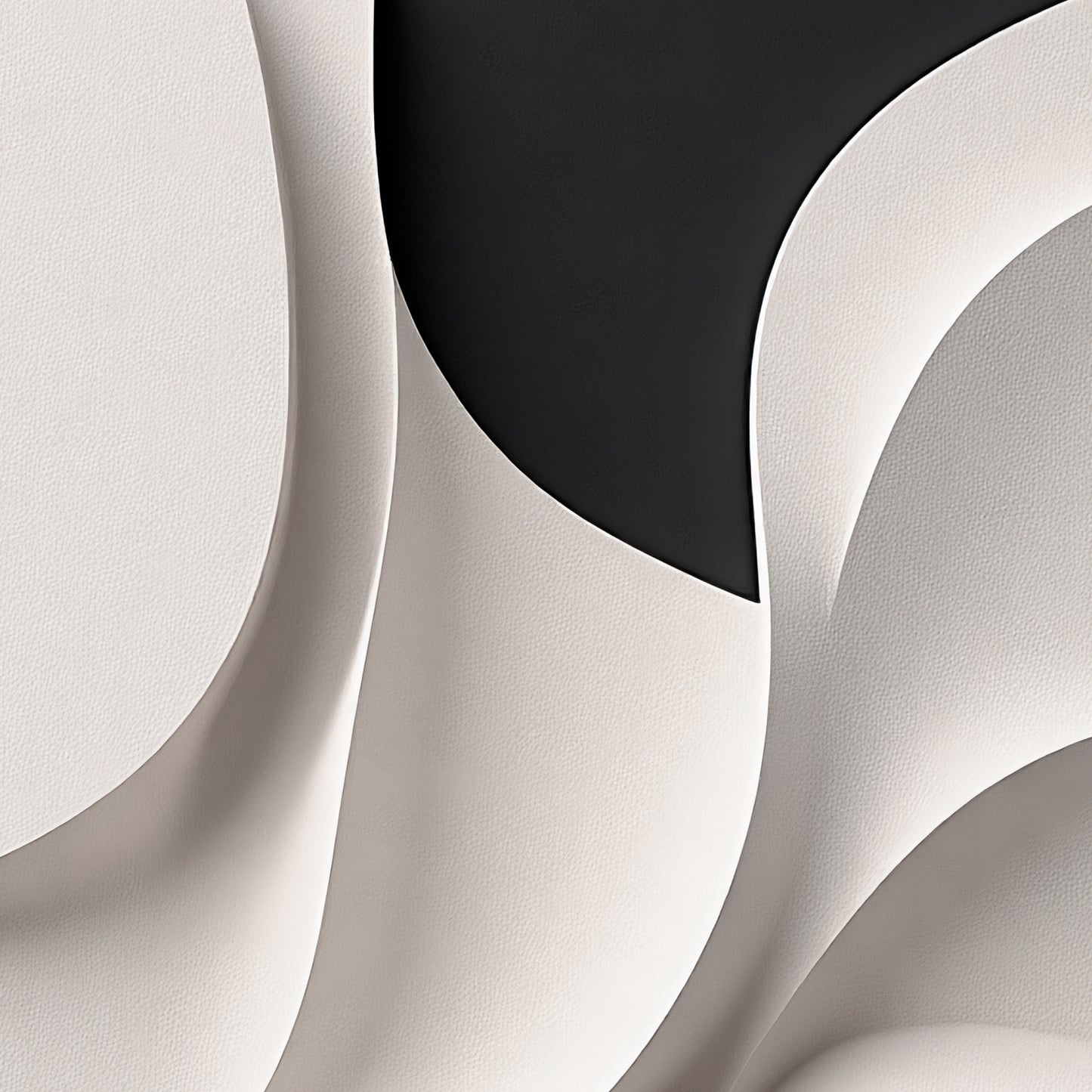 Beige and black Wall Sculptures, 3D Wood Wall Art, Minimalist Wall Hanging Home Decor