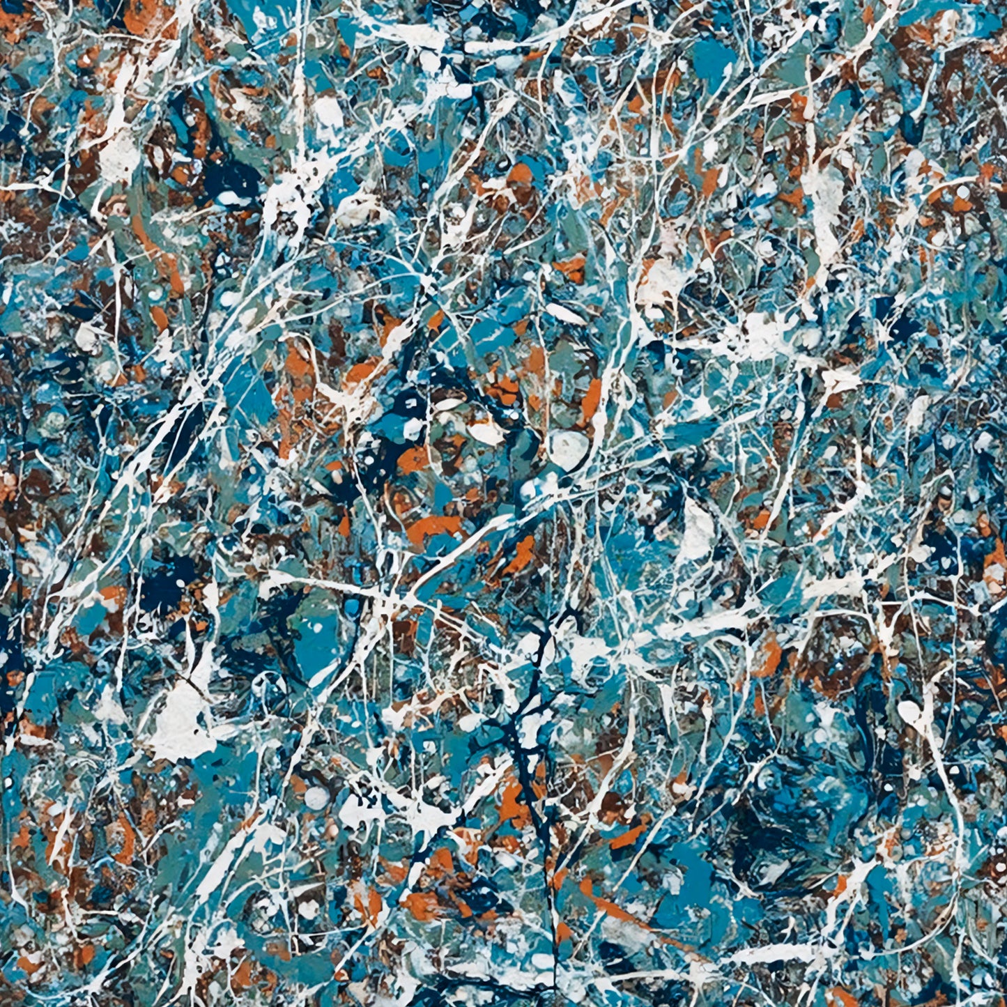 Modern abstract wall art, hand-painted oil painting