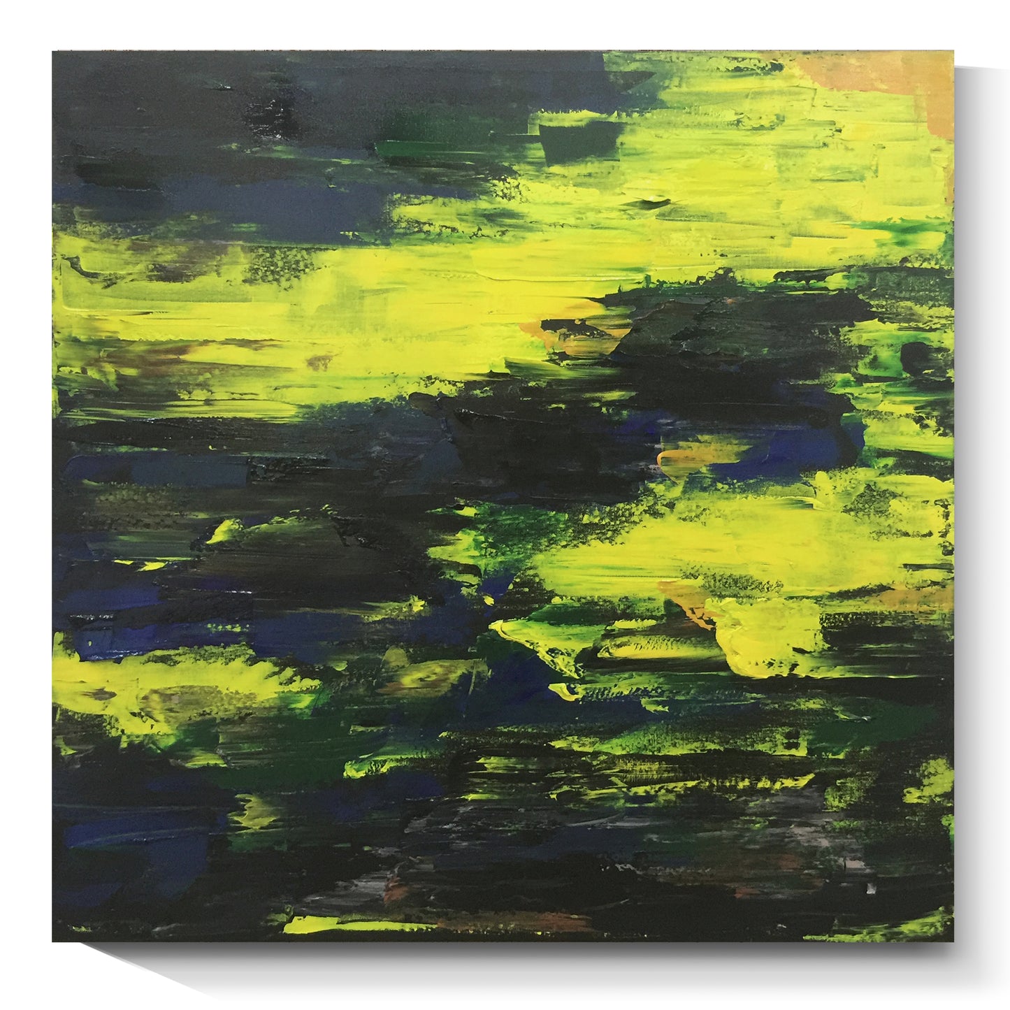 Modern abstract wall art, hand-painted oil painting