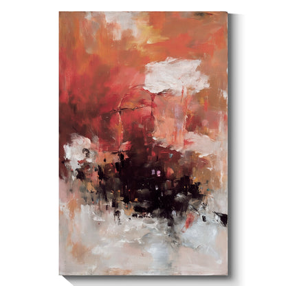 Modern abstract wall art, hand-painted oil painting