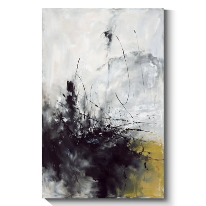 Modern abstract wall art, hand-painted oil painting